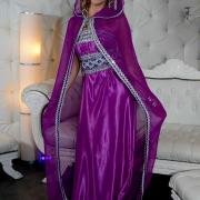 Robe Kabyle Violette / Argenté