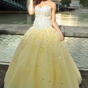 Robe Princesse Jaune