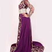 Caftan Violet / Argenté